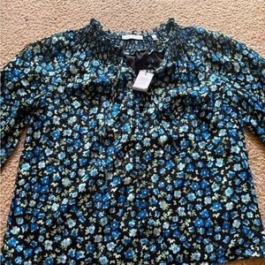 Elie Tahari Blouse NWT Size S Floral Lace